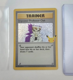 Imposter Professor Oak 73/102 Rare Celebrations 25th Anniversary Pokemon Card - Image 1