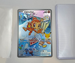 Chimchar MEP 041 First Partner Illustration Promo Pokemon Card - Image 1