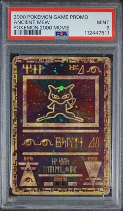 Pokemon Ancient Mew 2000 PSA 9 MINT Game Movie Promo Pokemon Card - Image 2