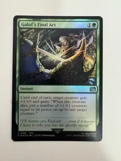 Galuf’s Final Act Foil MTG Magic the Gathering Card NM Near Mint FIN - Image 1