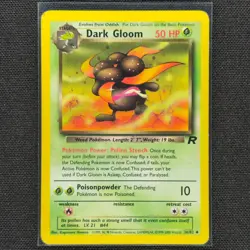 Dark Gloom - 36/82 - Uncommon - Team Rocket - Pokemon Card - MP - Image 1