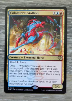 COLORSTORM STALLION ~ NM ~ MTG Magic - 0180 SOS Secrets of Strixhaven - Image 1