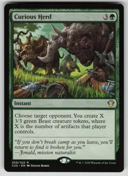 Curious Herd Normal R Commander 2020 59 NM - Image 1