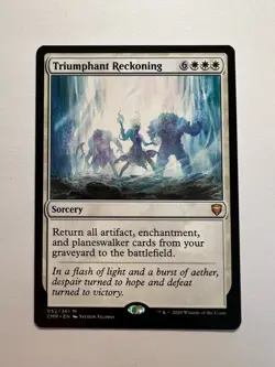 Triumphant Reckoning - MTG Commander Legends - NM - Image 1