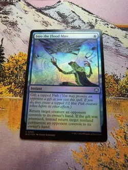 Foil - Into the Flood Maw - 52 / NM / English MTG - Image 4