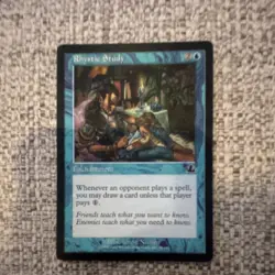Wizards of the Coast Rhystic Study Blue Enchantment Regular English - Image 1