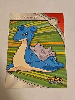 Pokemon Topps Heroes & Villains Blue Label HV13 #131 Lapras LP - Image 1