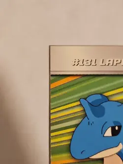Pokemon Topps Heroes & Villains Blue Label HV13 #131 Lapras LP - Image 5