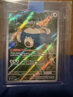 Pokemon TCG Snorlax 51/ SV Black Star Promos Near Mint Condition - Image 1
