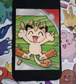 Meowth HV9 Heroes & Villains Topps Pokemon LP - Image 1