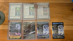 MTG Final Fantasy 7 Summon cards: Bahamut, 2x Knights of round, Primal Odin, ETC - Image 1