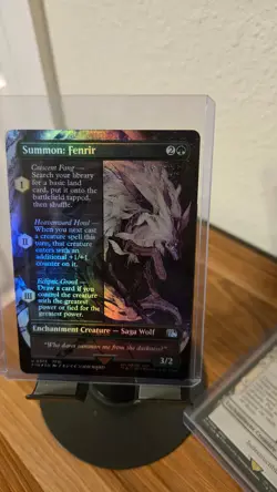 MTG Final Fantasy 7 Summon cards: Bahamut, 2x Knights of round, Primal Odin, ETC - Image 2