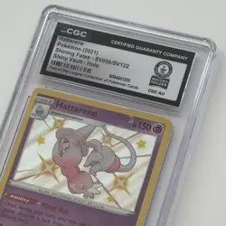 Hatterene SV056/SV122 Shining Fates Pokemon Guinness World Record 1/1 - Image 3