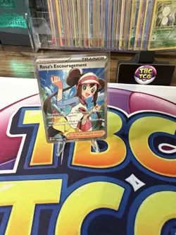 Rosa's Encouragement 114/088 Ultra Rare Perfect Order Pokemon Near Mint - Image 1