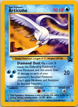 Articuno 22 Promo Wizards Black Star Promos Pokemon NM - Image 1