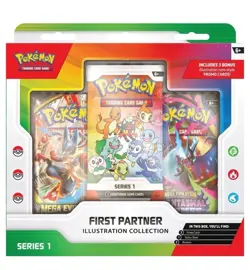 Pokemon TCG First Partner Illustration Collection Box Series 1 |BRAND NEW SEALED - Image 1