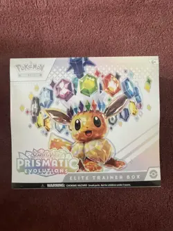 Pokemon TCG Scarlet & Violet Prismatic Evolutions Elite Trainer Box ETB Sealed - Image 1