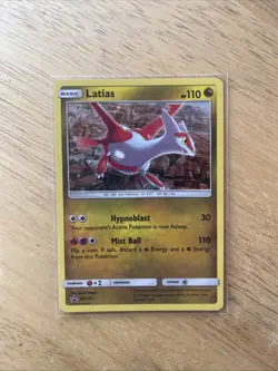 Latias SM135 Black Star Promo Set Dragon Majesty Holo Pokemon TCG - Image 2