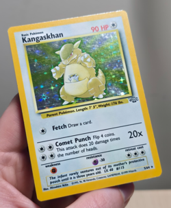 Pokemon Kangaskhan 5/64 Holo Rare 1999 Unlimited Jungle English NM - Image 3