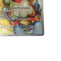 Pokemon TCG Hisuian Growlithe Twilight Masquerade IR 181/167 NM - Image 5