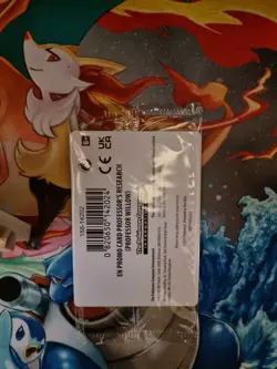 Rare Pokemon Card. Professor's Research. Willow Promo SWSH178. New & Sealed - Image 3