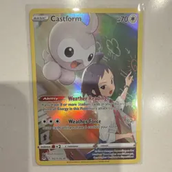 2022 Pokemon SWSH Lost Origin Castform Trainer Gallery #TG11/TG30 (P9) - Image 1