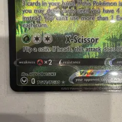 Pokemon Kricketune V TG12/TG30 Silver Tempest Ultra Rare Holo 2022 180HP - Image 4