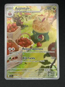 Appletun 211/191 Surging Sparks Pokemon TCG Illustration Card NM - Image 1