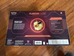 Pokemon TCG: Flareon VMAX Premium Collection Box New Sealed Box - Image 3