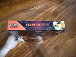 Pokemon TCG: Flareon VMAX Premium Collection Box New Sealed Box - Image 5