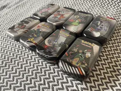Pokemon Black Bolt & White Flare Unova Mini Tins x8 Full Set | New & Sealed 📦💨 - Image 2
