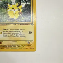 Pokemon Pikachu Common Jungle 50 HP Spark 20 60/64 Unlimited Regular - Image 5