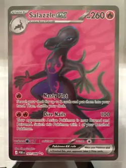 Salazzle ex 101/88 Double RareFull Art Pokemon Perfect Order-Mint - Image 1