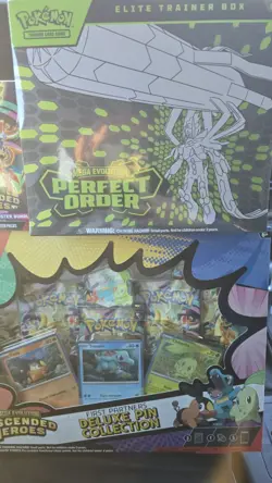 Pokemon TCG Ascended Heros Booster Bundle Lot Perfect Order ETB First Partner - Image 4