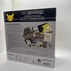 Pokemon Center Celebrations Elite Trainer Box ETB 25th Anniversary SEALED PC - Image 2