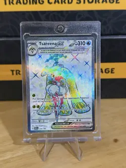 Pokemon Tsareena ex Full Art Holo Tera 220/182 SV04: Paradox Rift Double Rare EX - Image 1