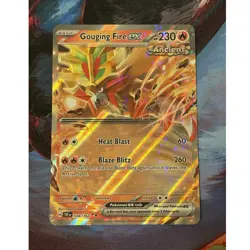 Gouging Fire ex 038/162 SV05 Temporal Forces Holo Rare. NM Pokemon - Image 1