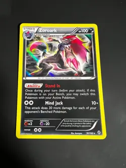 2015 Zoroark 91/162 Promo Cosmos Holo Rare Pokemon XY Breakthrough Near Mint/M - Image 1