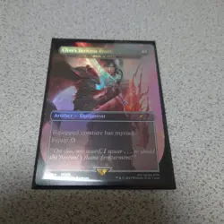 MTG Clives Invictus Secret Lair Foil Borderless Final Fantasy NM - Image 1