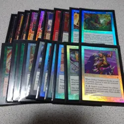 MTG Nemesis Foil Common Uncommon Set of 20 Old Frame Good Condition - Image 1