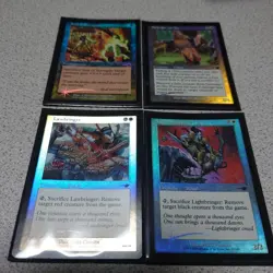 MTG Nemesis Foil Common Uncommon Set of 20 Old Frame Good Condition - Image 3
