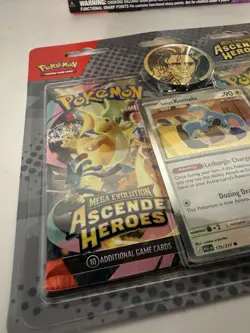 Pokemon Ascended Heroes First Partners Deluxe Pin Collection + 2 Blister 2-Packs - Image 2