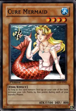 Cure Mermaid - 1st Edition LON-E041 - MP - YuGiOh - Image 1