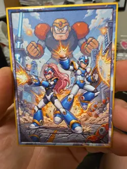 Shirahoshi Mega Man Serialized One Piece Bricked Metal Card 8/11 - Image 3