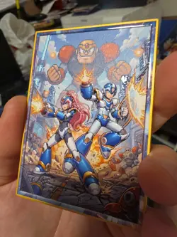 Shirahoshi Mega Man Serialized One Piece Bricked Metal Card 8/11 - Image 4