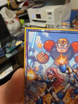 Shirahoshi Mega Man Serialized One Piece Bricked Metal Card 8/11 - Image 5