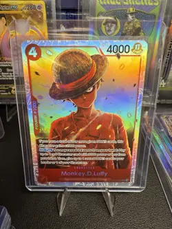 Monkey.D.Luffy OP12-015 - One Piece TCG - Legacy of the Master Foil NM English - Image 1