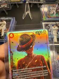 Monkey.D.Luffy OP12-015 - One Piece TCG - Legacy of the Master Foil NM English - Image 3