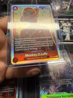 Monkey.D.Luffy OP12-015 - One Piece TCG - Legacy of the Master Foil NM English - Image 4