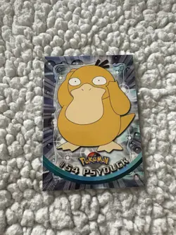 Psyduck Golduck Set Topps Pokemon Card Near Mint Vintage 1999 - Image 1